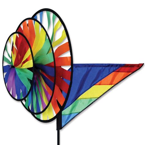 Rainbow Triple Spinners | Kite Flite San Diego