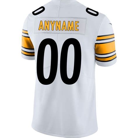 Pittsburgh Steelers Nike Any Name & Number Limited Custom Away Jersey