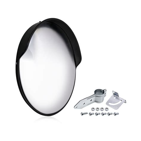 18 Inch Convex Mirror Outdoor with Adjustable Wall Fixing Bracket ...