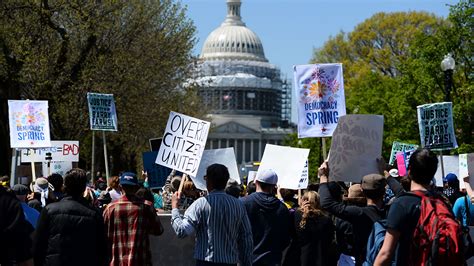 More than 900 of 'Democracy Spring' protesters arrested in D.C. | wfaa.com