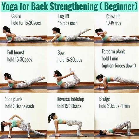 yoga for back strengthening - beginner yoga | Strengthening yoga, Yoga ...