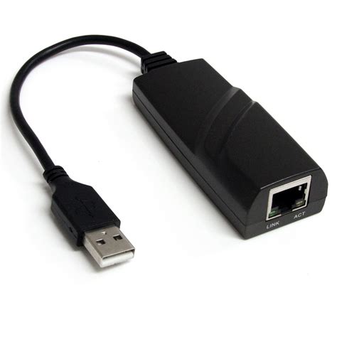 StarTech.com USB21000S2 USB 2.0 to Gigabit Ethernet NIC Network Adapter ...