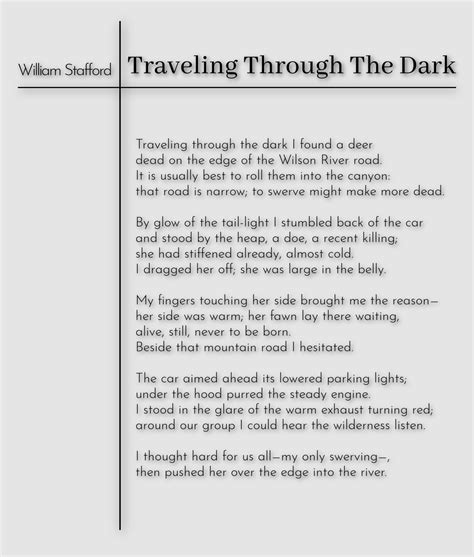 William Stafford Poems | Classic Famous Poetry