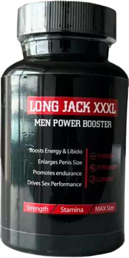 Long Jack XXXL | Capsule for Male Potency Increase - 50% Off