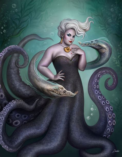 Ursula, the Sea Witch by Dimitris Karakousis : r/ImaginaryDisney