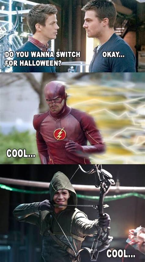 Spectacular work. #MemeMonday - Stephen | Flash funny, Funny memes, Supergirl and flash