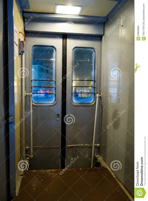 Subway Doors train doors stock photo. Image of people - 83629560