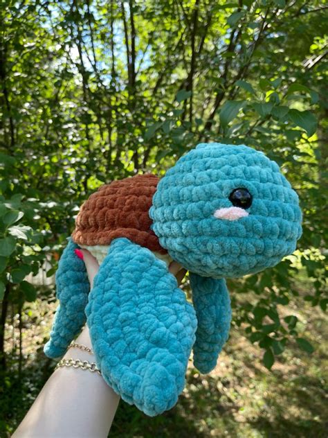 Crochet Turtle Amigurumi Plushie in 2021 | Crochet turtle, Crochet turtle amigurumi, Crochet crafts