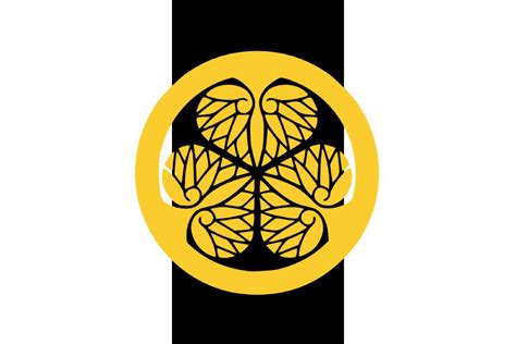 The flag of the Tokugawa Shogunate but I added their seal : vexillology