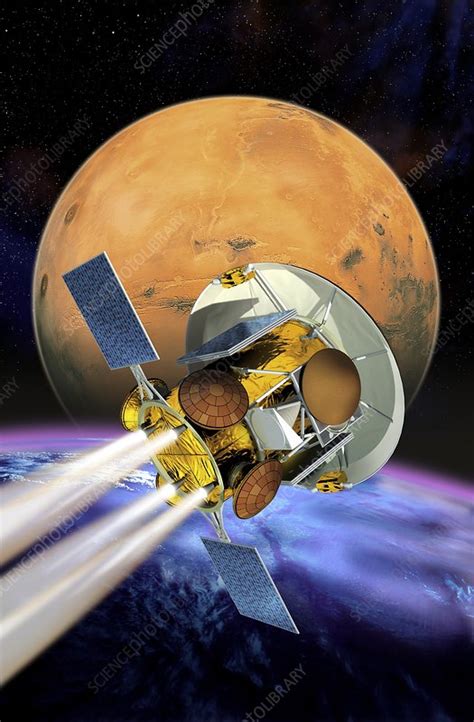 Mars Sample Return mission, artwork - Stock Image - C011/7635 - Science Photo Library