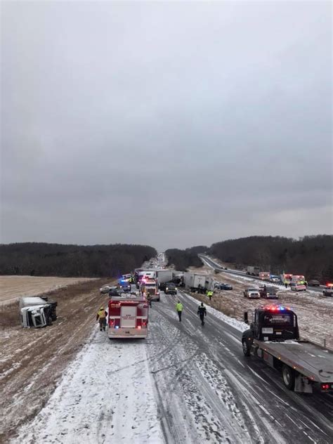 Missouri State Highway Patrol: One truck driver dead, 50 people hurt ...