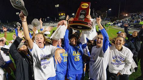 UCLA defeats North Carolina for NCAA women's soccer championship