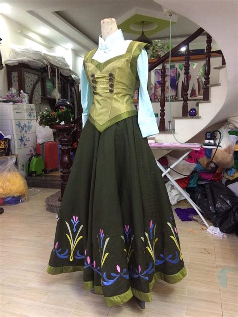 Anna Costume Frozen Costume Anna Adult costume | Etsy