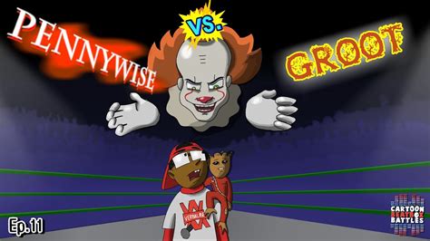 Pennywise Vs Groot - Cartoon Beatbox Battles - YouTube