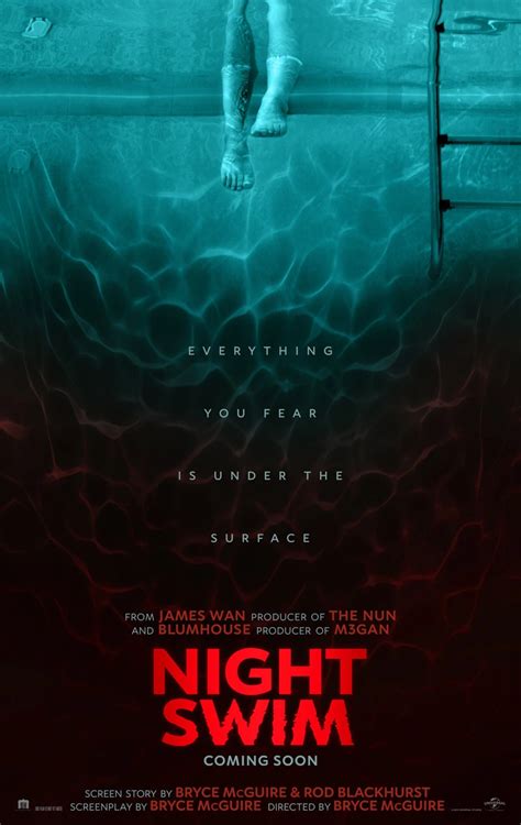 First Trailer for Scary Pool Horror 'Night Swim' Produced by James Wan ...