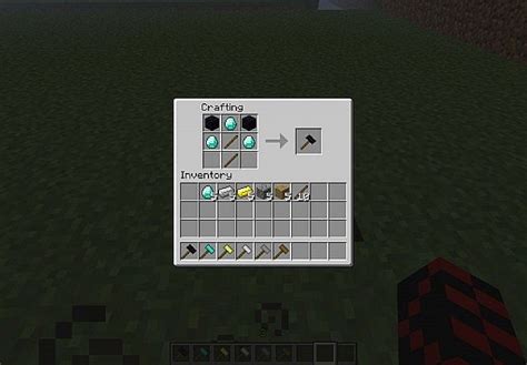 1.5.1 (Forge) Hammers mod (added Coal Hammer) Minecraft Mod