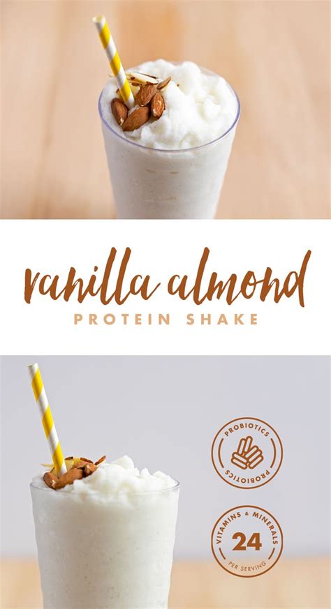 Vanilla Almond Shake | Profile Plan | Recipe | Vanilla almond shake ...