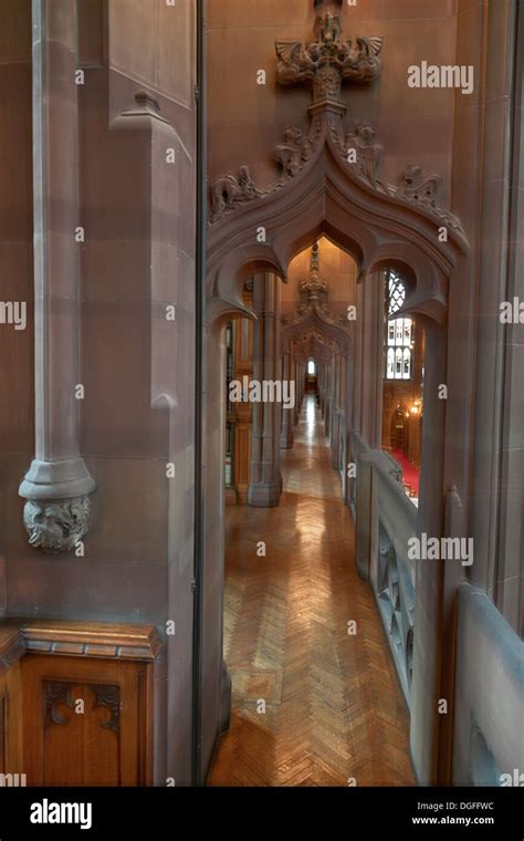 Interior of John Rylands Library, Deansgate, Manchester UK Stock Photo ...