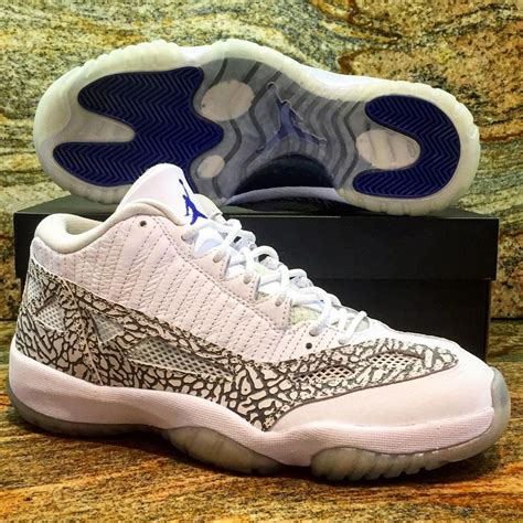 Air Jordan 11 Retro IE Low White Cobalt 2015 - Sneaker Bar Detroit