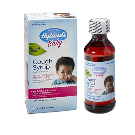 Hyland's Baby Cough Syrup, Natural Relief of Coughs Due to Colds, 4 ...