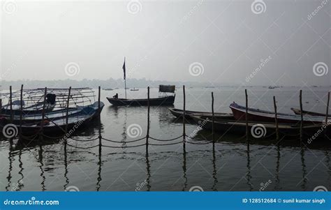 Allahabad sangam stock photo. Image of river, enjoy - 128512684