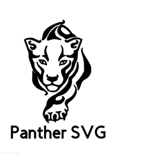 Panther Svg Basketball Panther Svg for Cricut Silhouette - Etsy