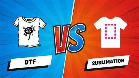 DTF vs Sublimation Printing: What's the Difference?