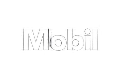 Making of a modern classic: the Mobil logo | Creative Bloq