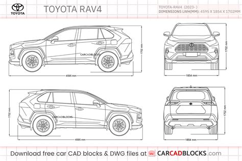 2024 Toyota Rav4 Dimensions - Kenna Jermaine