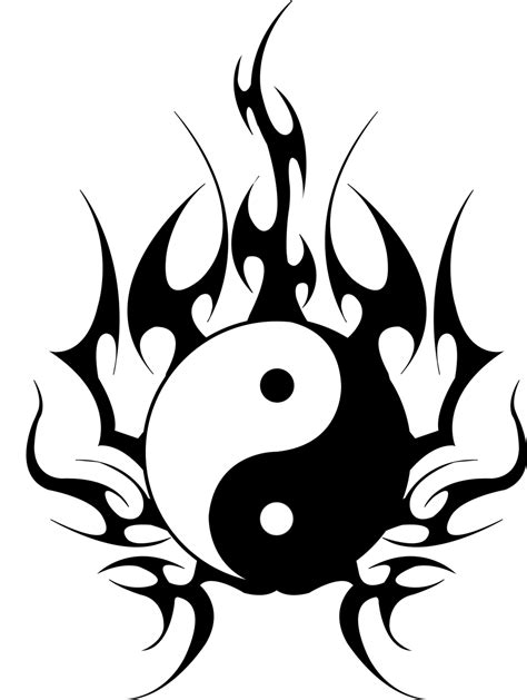 Yin-Yang Tattoos PNG Transparent Images | PNG All