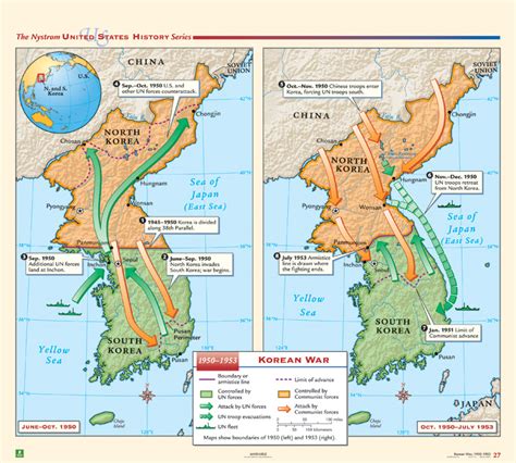 Korean War (1950 - 1953) - Vivid Maps