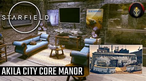 STARFIELD | Akila City - Core Manor Player Home - YouTube