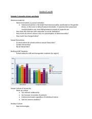 Module 7 and 8 - Sociology of Sexualities.docx - Module #7 and #8 Module 7: Sexuality School and ...