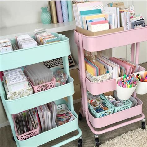 16 Easy Craft Room Organization Ideas - DIYbunker