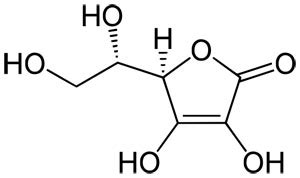 The Vitamin C Molecule Antioxidant Properties