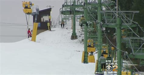 Warm Temperatures, Rain Force Boyce Park Ski Slopes To Close - CBS ...