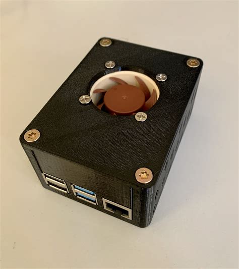 Raspberry Pi 4 Fan-Case by Henne | Download free STL model | Printables.com