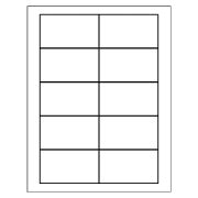 Template for Avery 5371 Business Cards 2" x 3-1/2" | Avery.com