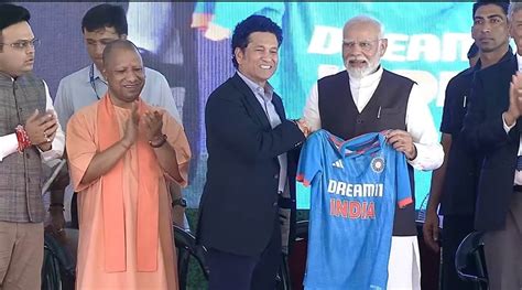 PM Narendra Modi lays foundation stone of Varanasi cricket stadium | India News - The Indian Express