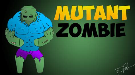 Mutant Zombie From Mutant Mobs (Minecraft Mod) by FTBrash on DeviantArt