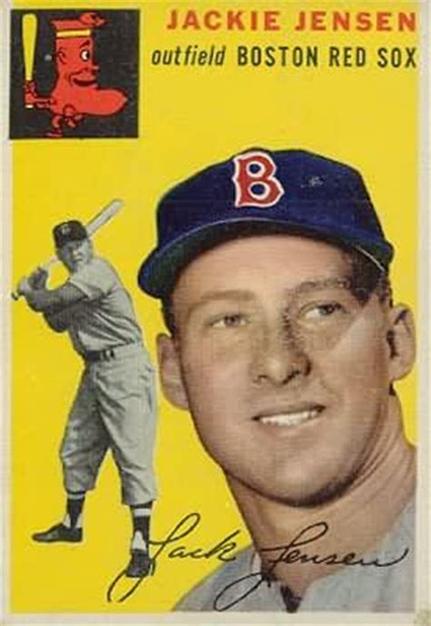 Jackie Jensen: American Baseball Player for Boston Red Sox, New York Yankees, and Washington ...