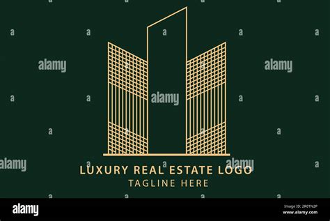 Luxury Real State logo design Stock Vector Image & Art - Alamy