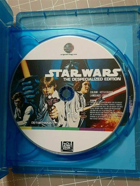 Star Wars Original Theatrical Trilogy Blu-ray DESPECIALIZED - Etsy