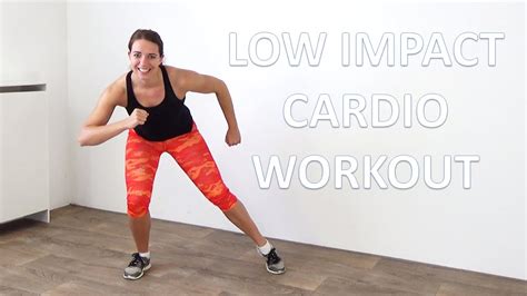 20 Minute Low Impact Cardio Workout – Low Impact Exercises for ...