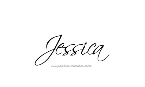 Jessica Name Tattoo Designs | Name tattoos, Name tattoo designs, Name tattoo