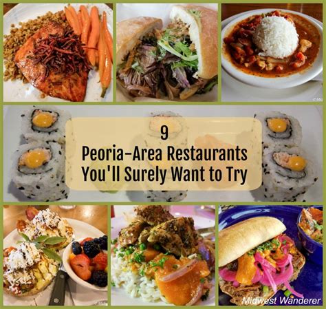 9 Peoria Restaurants You’ll Surely Want to Try