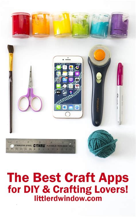 The Best Craft Apps for DIY & Crafting Lovers! - Little Red Window