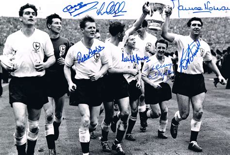 Signed Tottenham Hotspur 1961 Photo Double Winners (2) - Its Signed ...