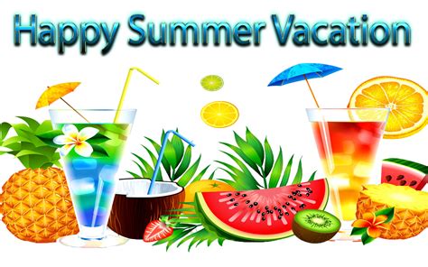 Download Happy Summer Vacation Png Summer Clipart Transparent Png Png ...