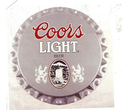 Coors Light Bottle Cap - Pro Sport Stickers